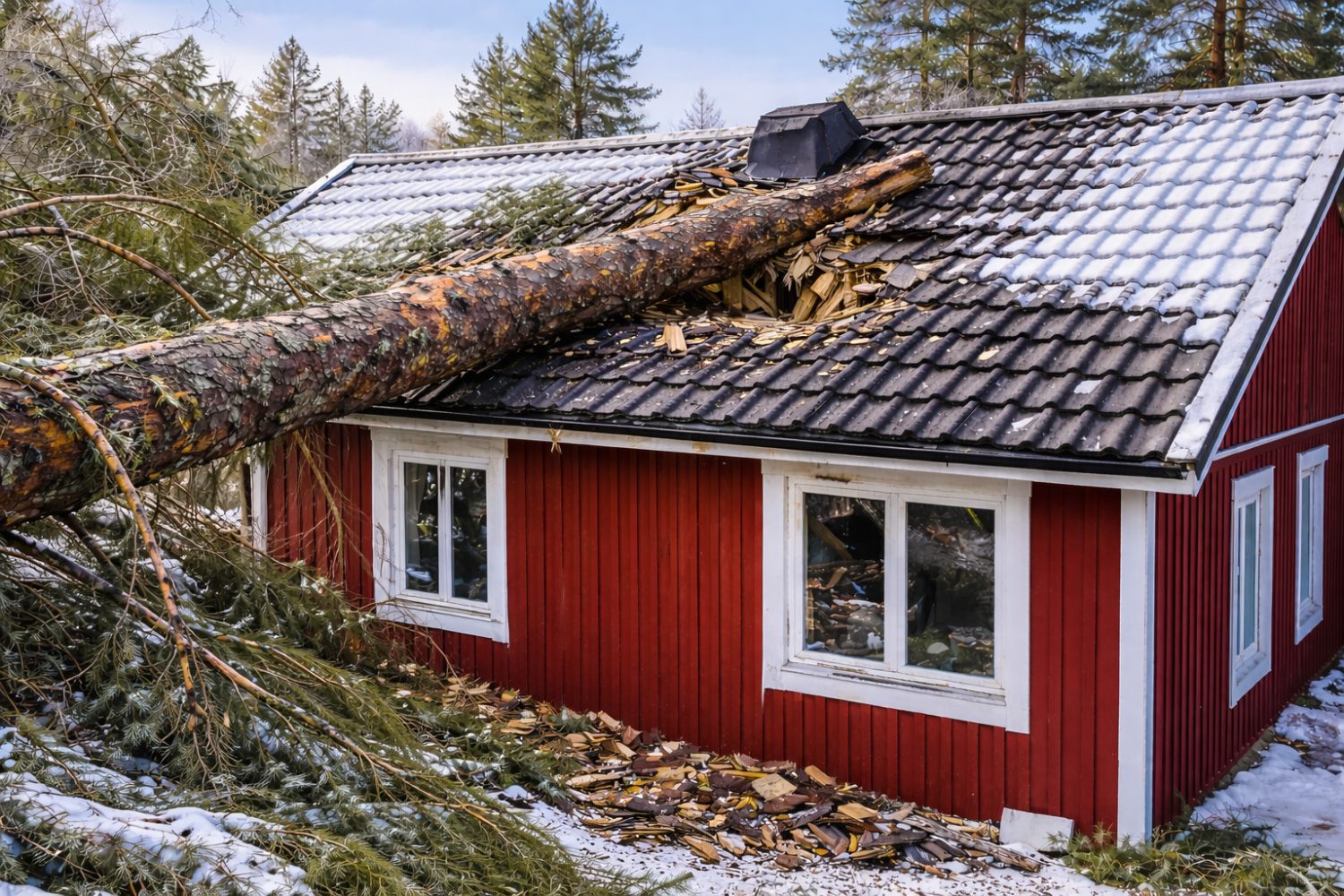 Behöver du hjälp vid stormskada?